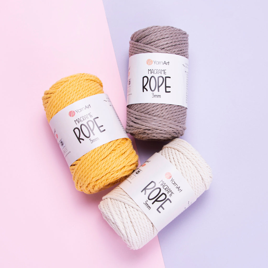 Yarn Art Macrame Rope 3 mm