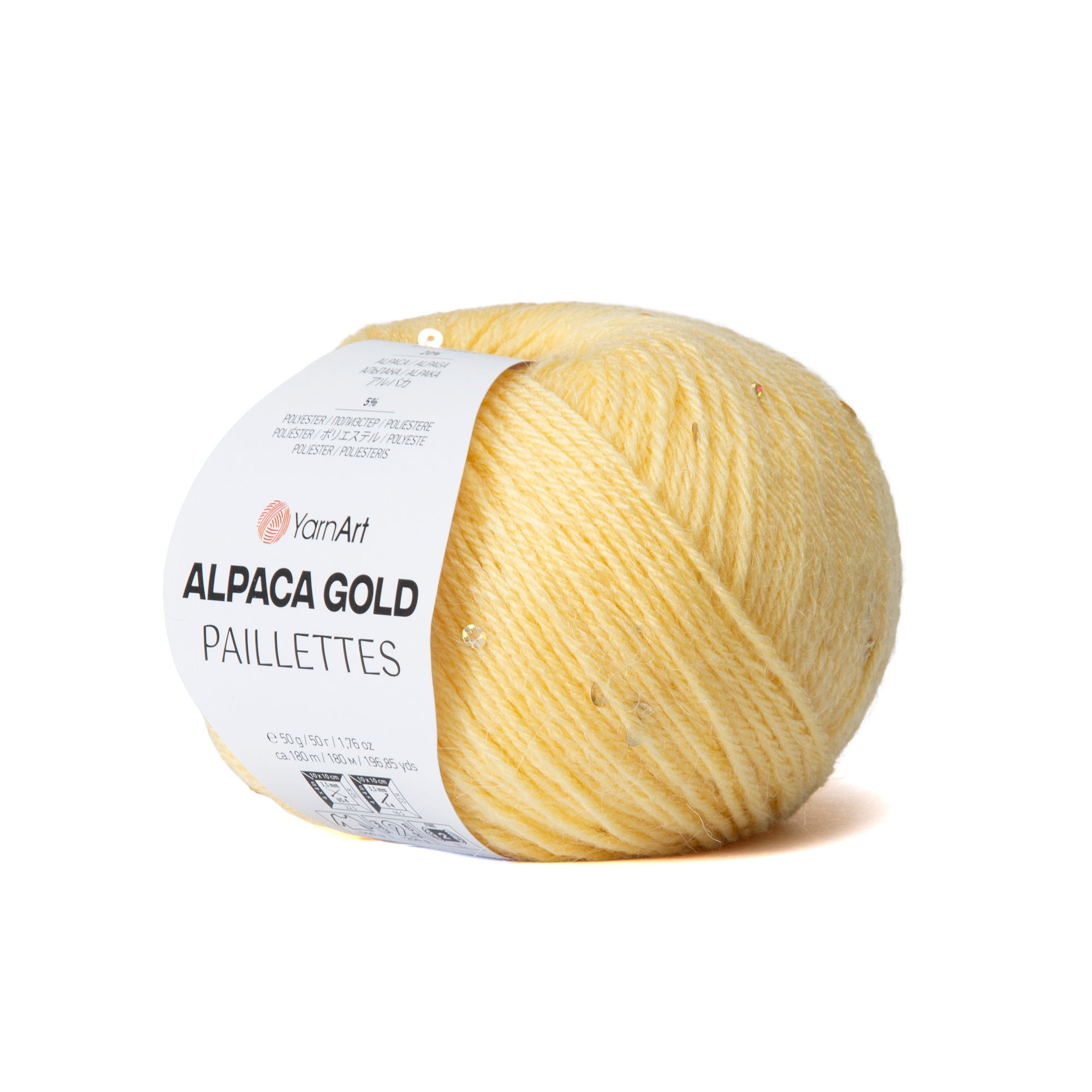 Yarn Art Alpaca Gold Paillettes