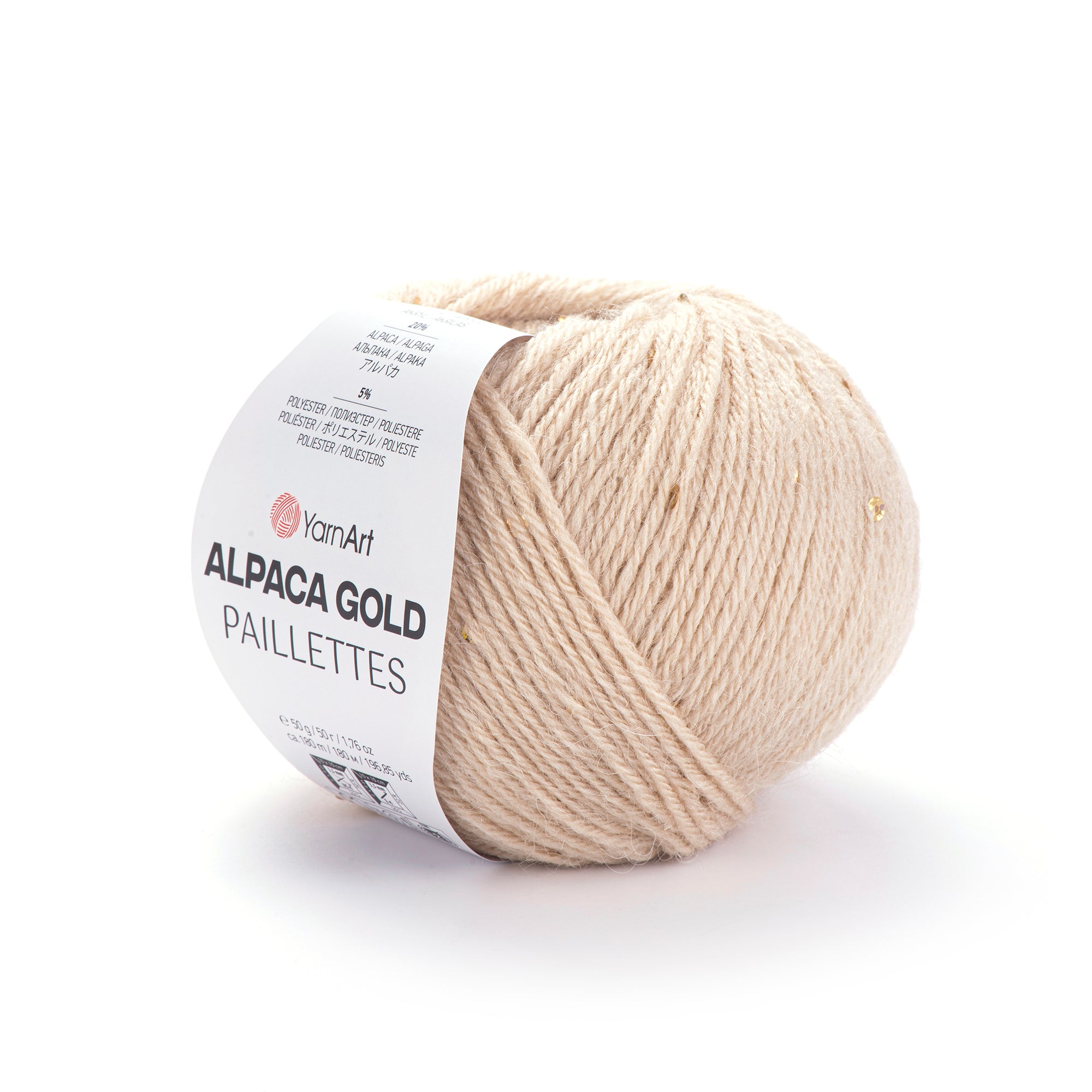 Yarn Art Alpaca Gold Paillettes