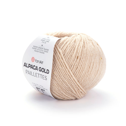 Yarn Art Alpaca Gold Paillettes