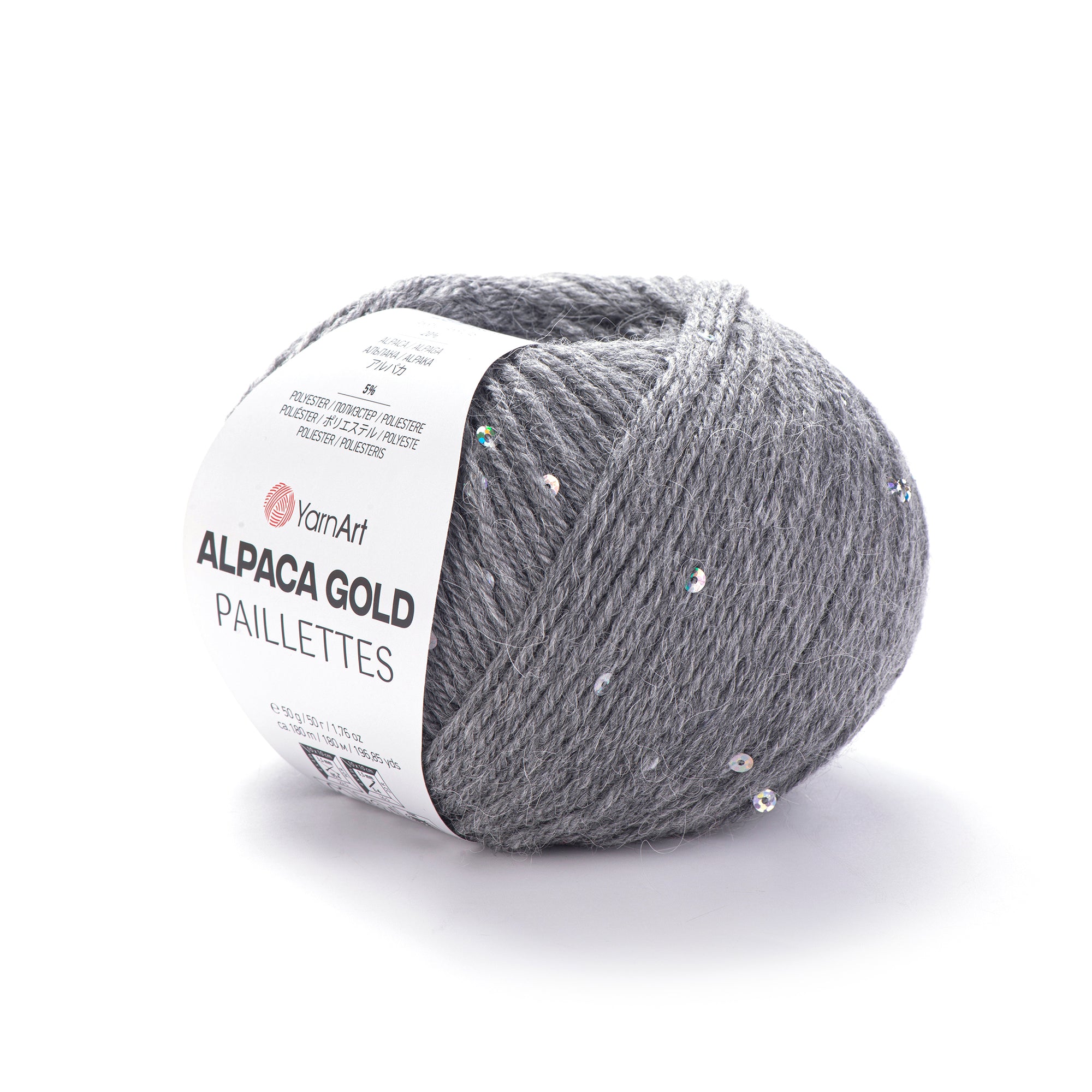Yarn Art Alpaca Gold Paillettes