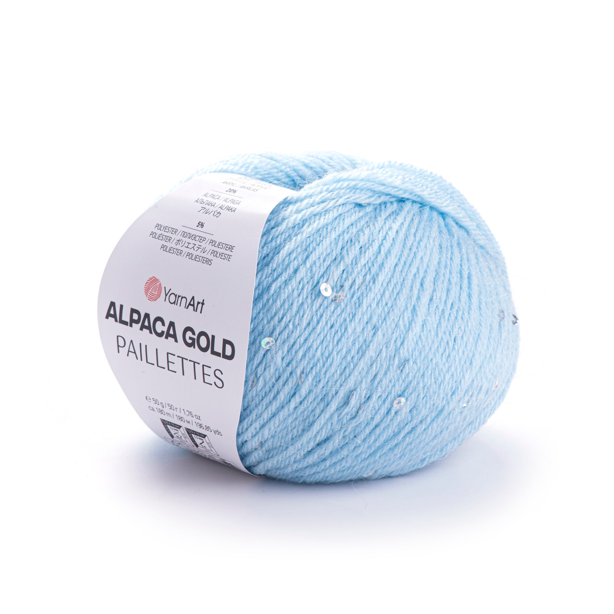 Yarn Art Alpaca Gold Paillettes