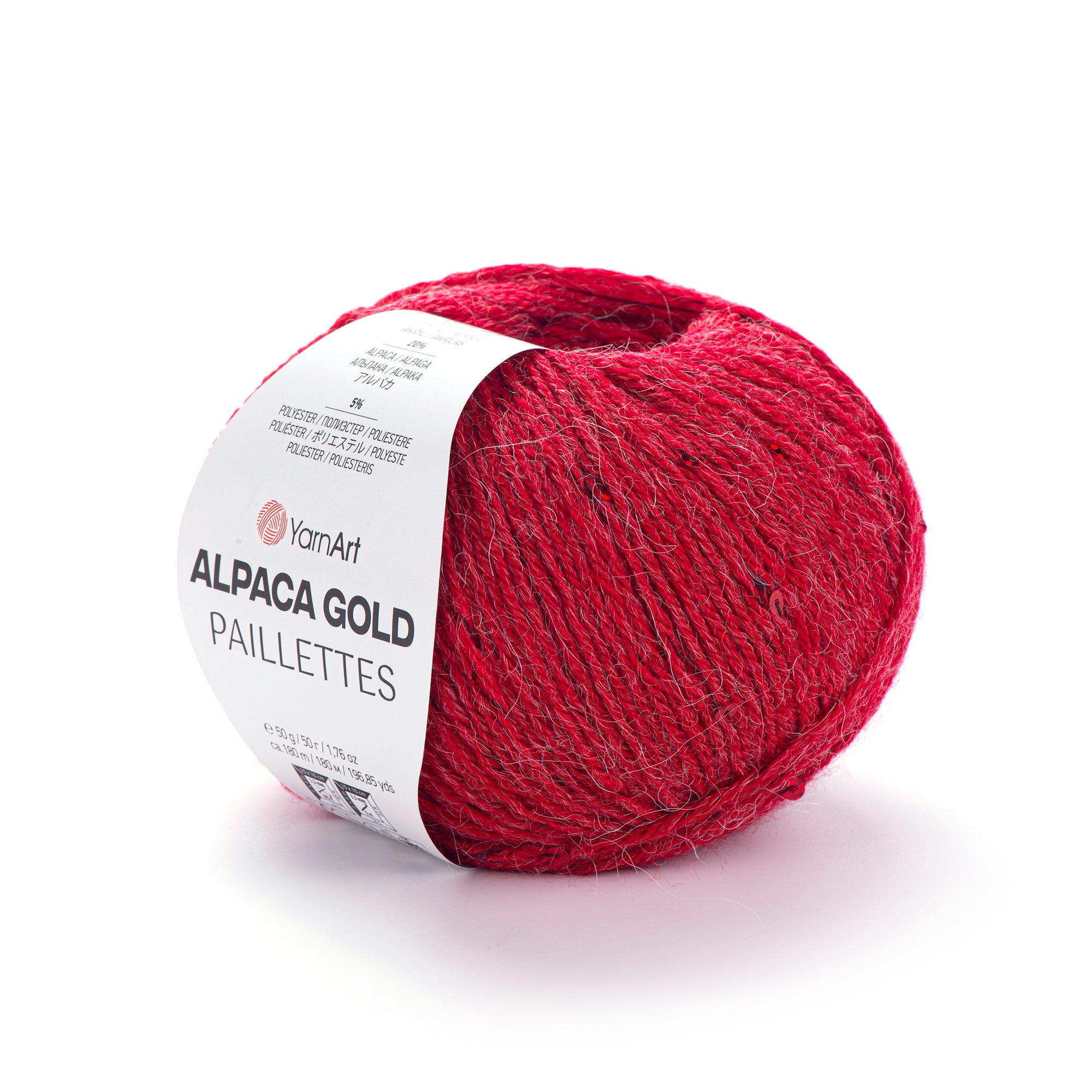 Yarn Art Alpaca Gold Paillettes