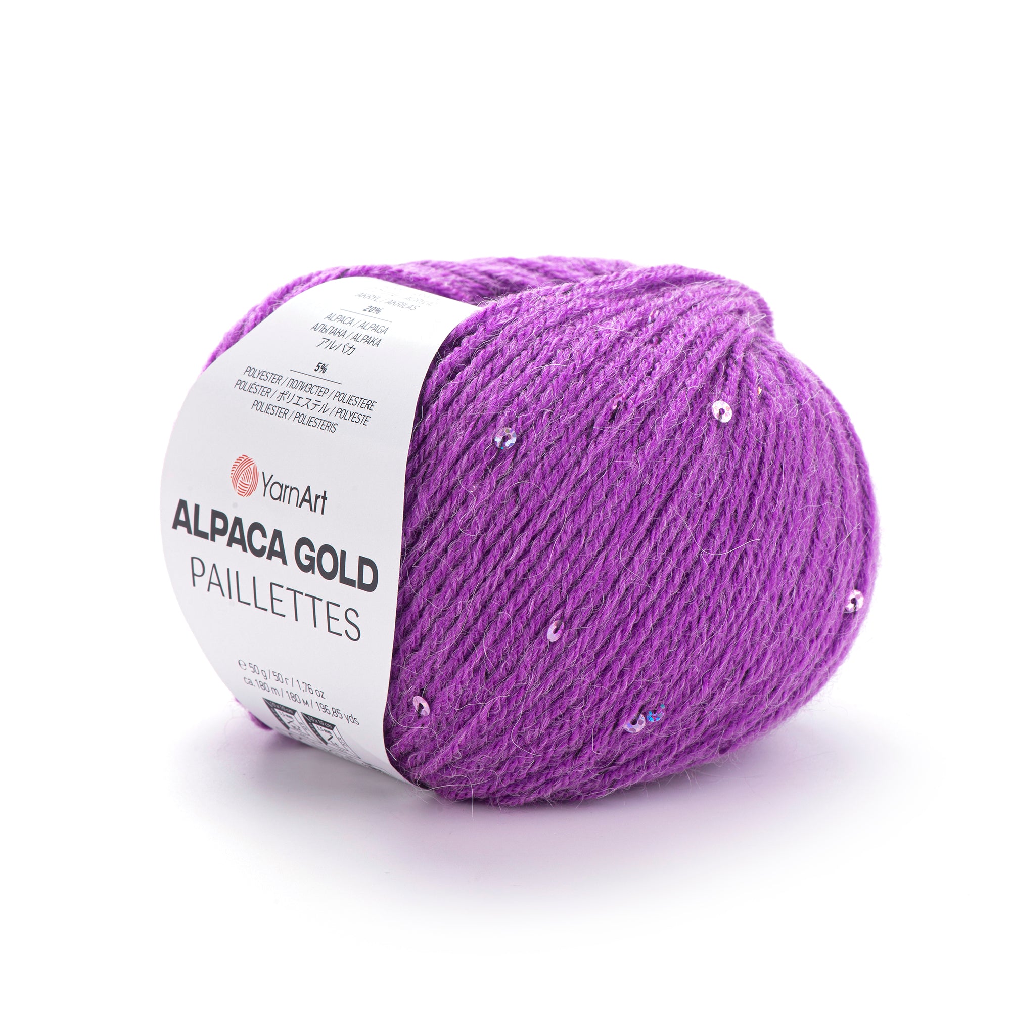 Yarn Art Alpaca Gold Paillettes