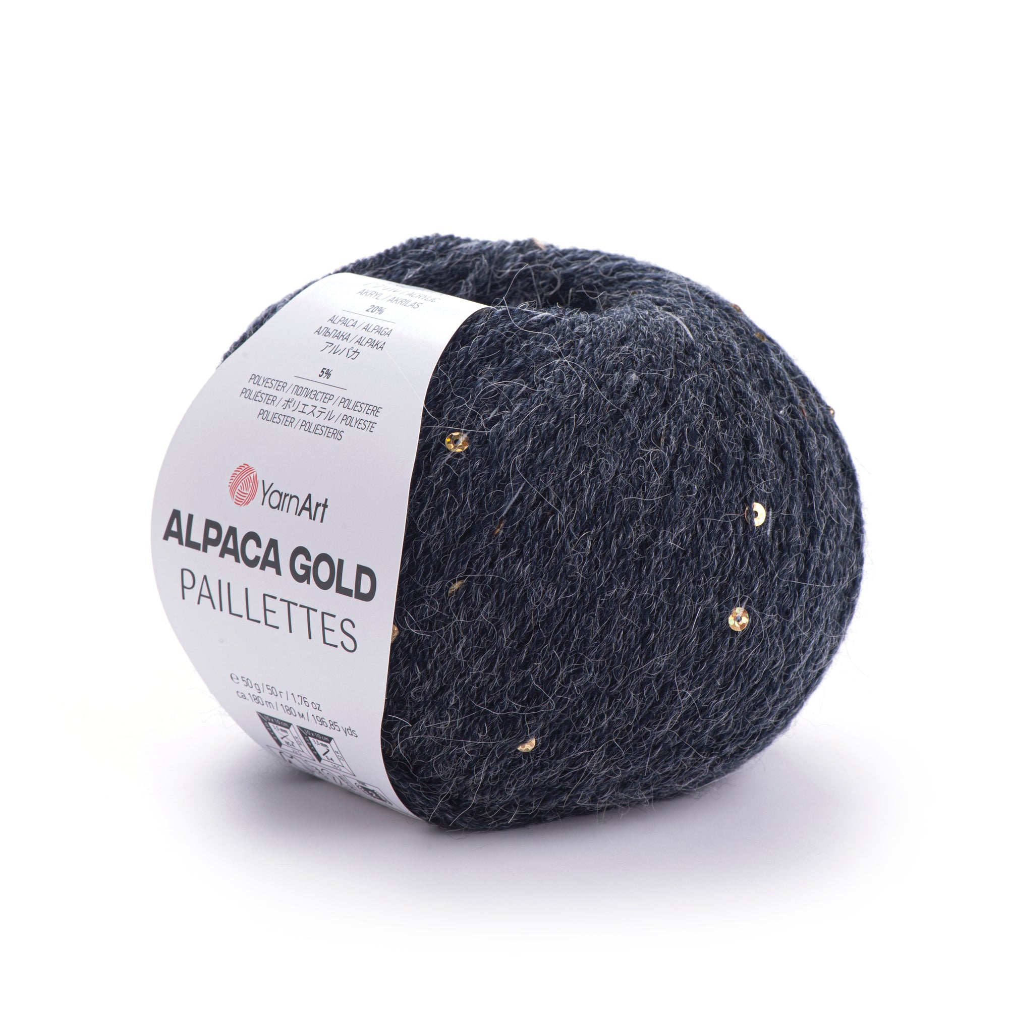 Yarn Art Alpaca Gold Paillettes