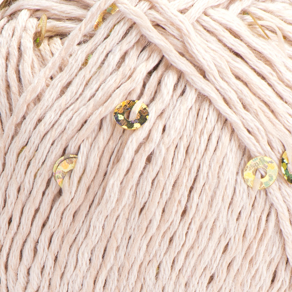 Yarn Art Cotton Gold Paillettes