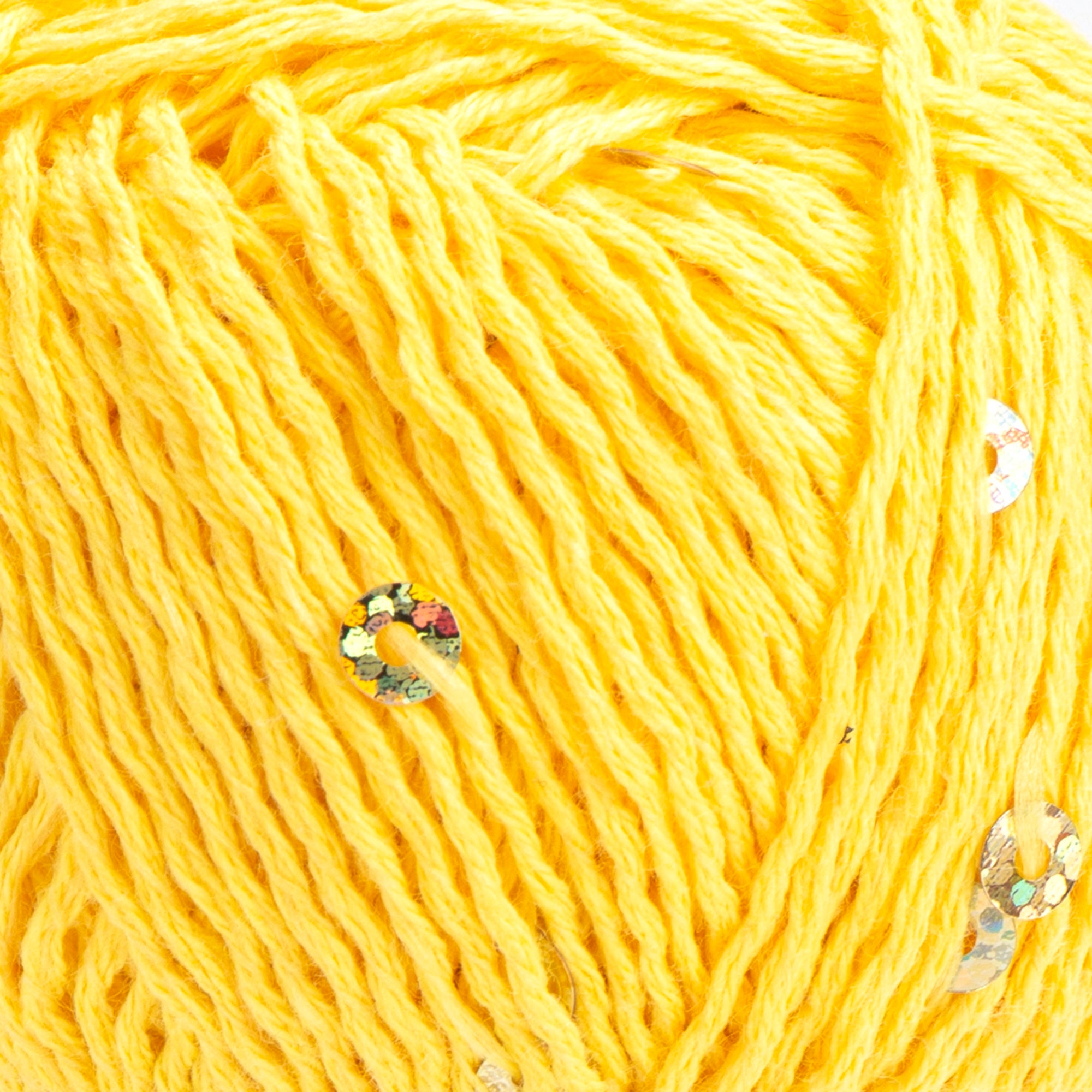 Yarn Art Cotton Gold Paillettes