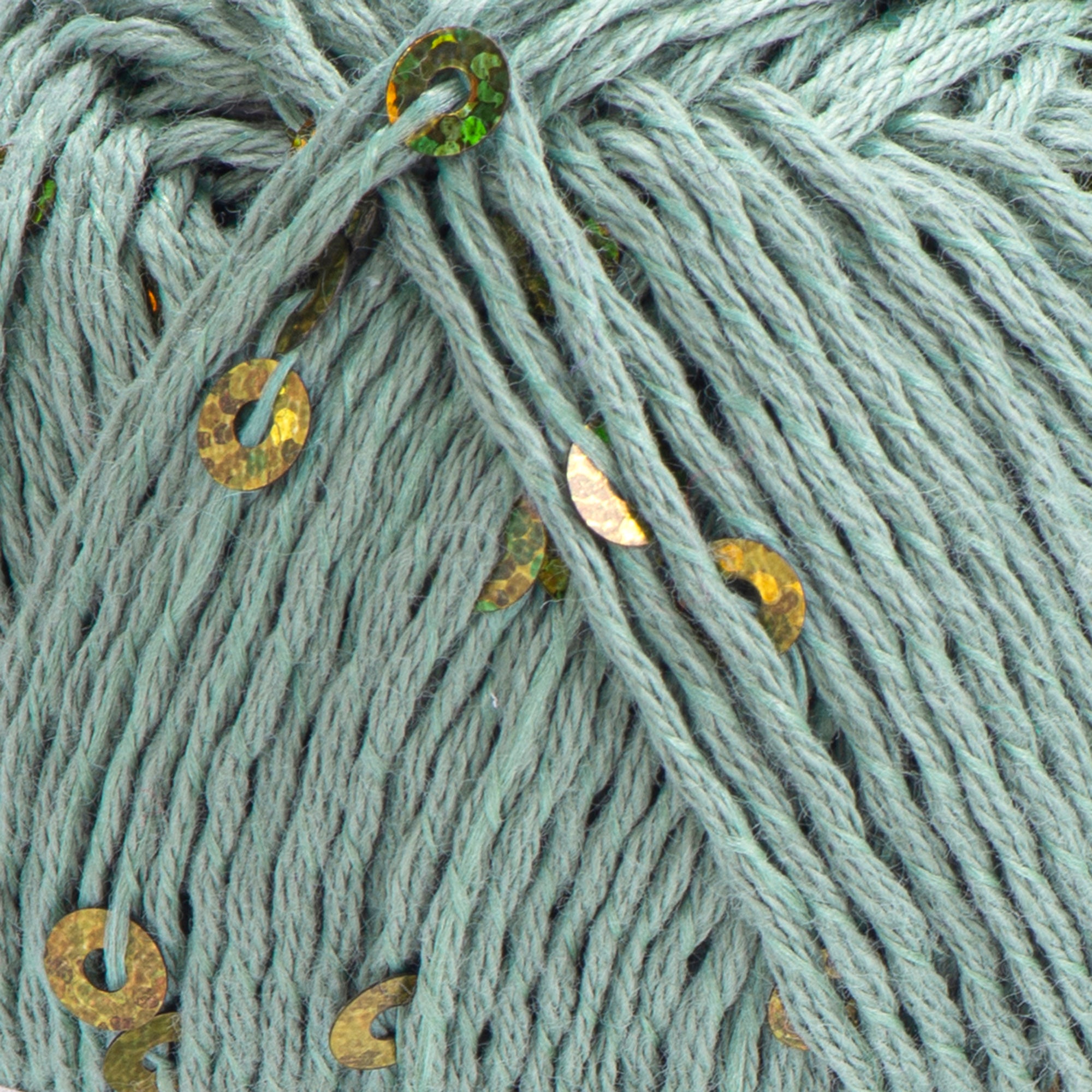 Yarn Art Cotton Gold Paillettes