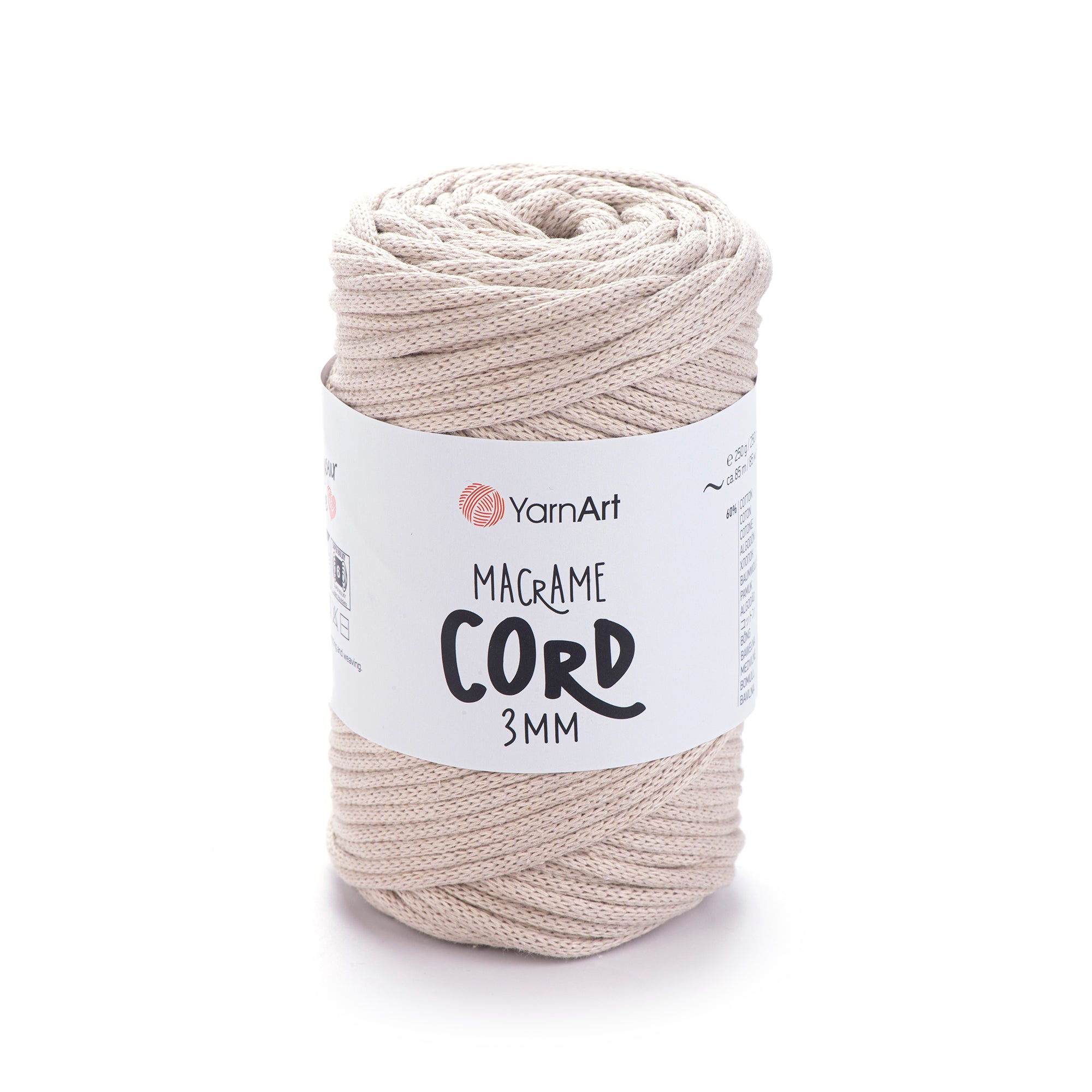Yarn Art Macrame Cord 3 mm