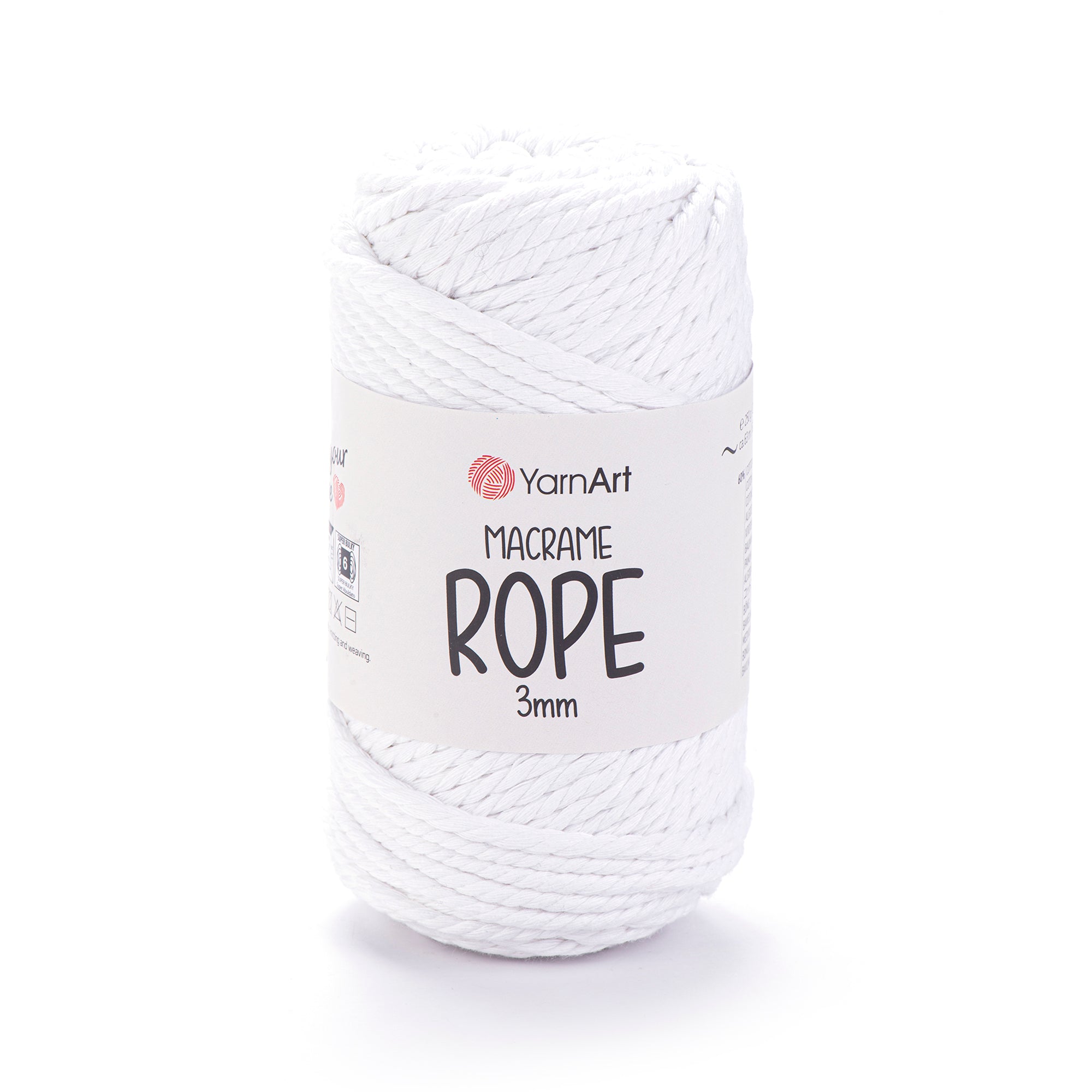 Yarn Art Macrame Rope 3 mm