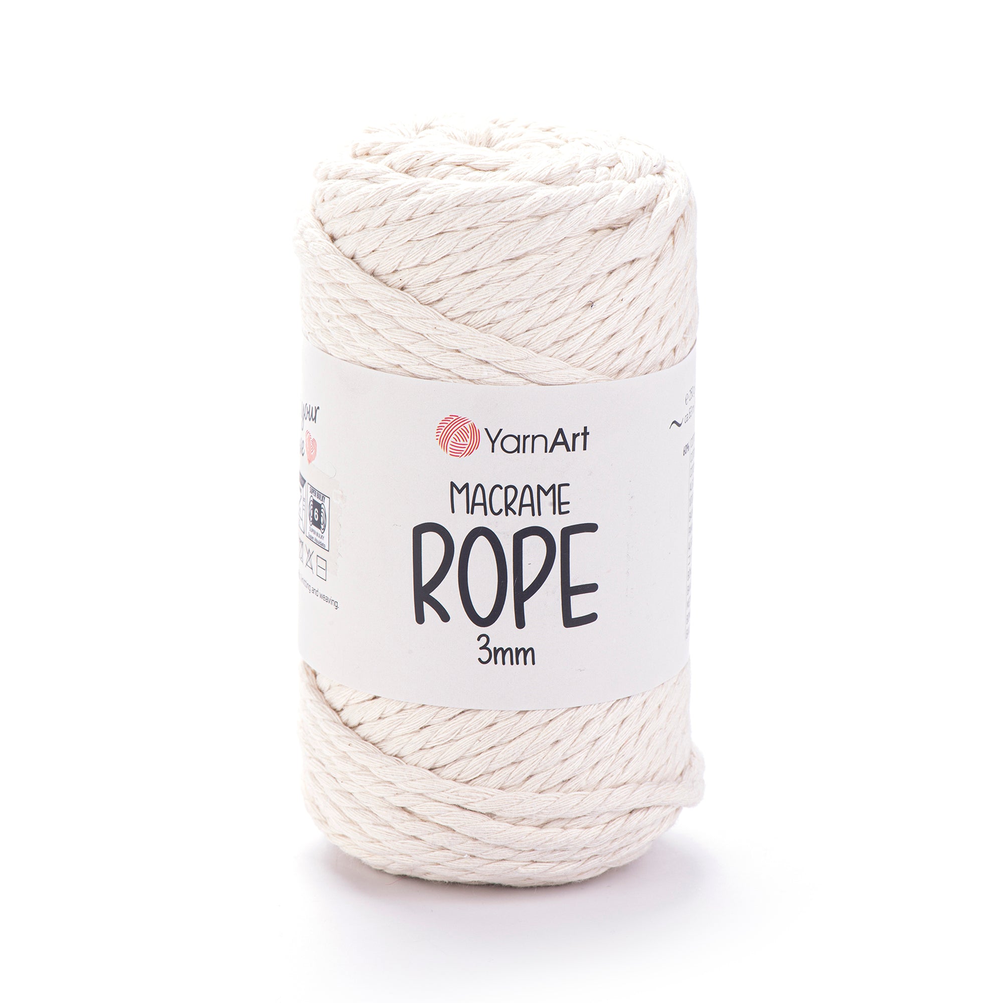 Yarn Art Macrame Rope 3 mm