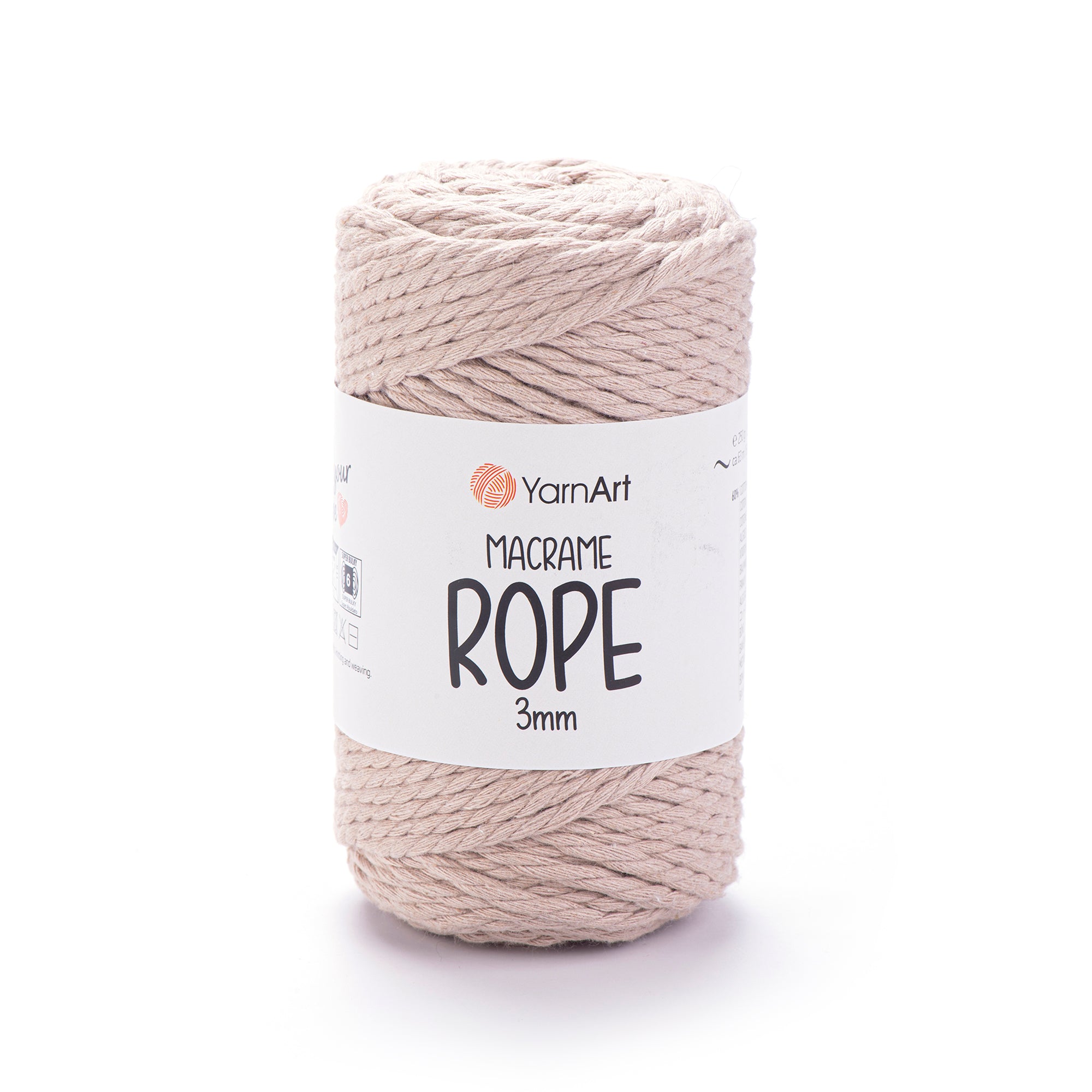 Yarn Art Macrame Rope 3 mm