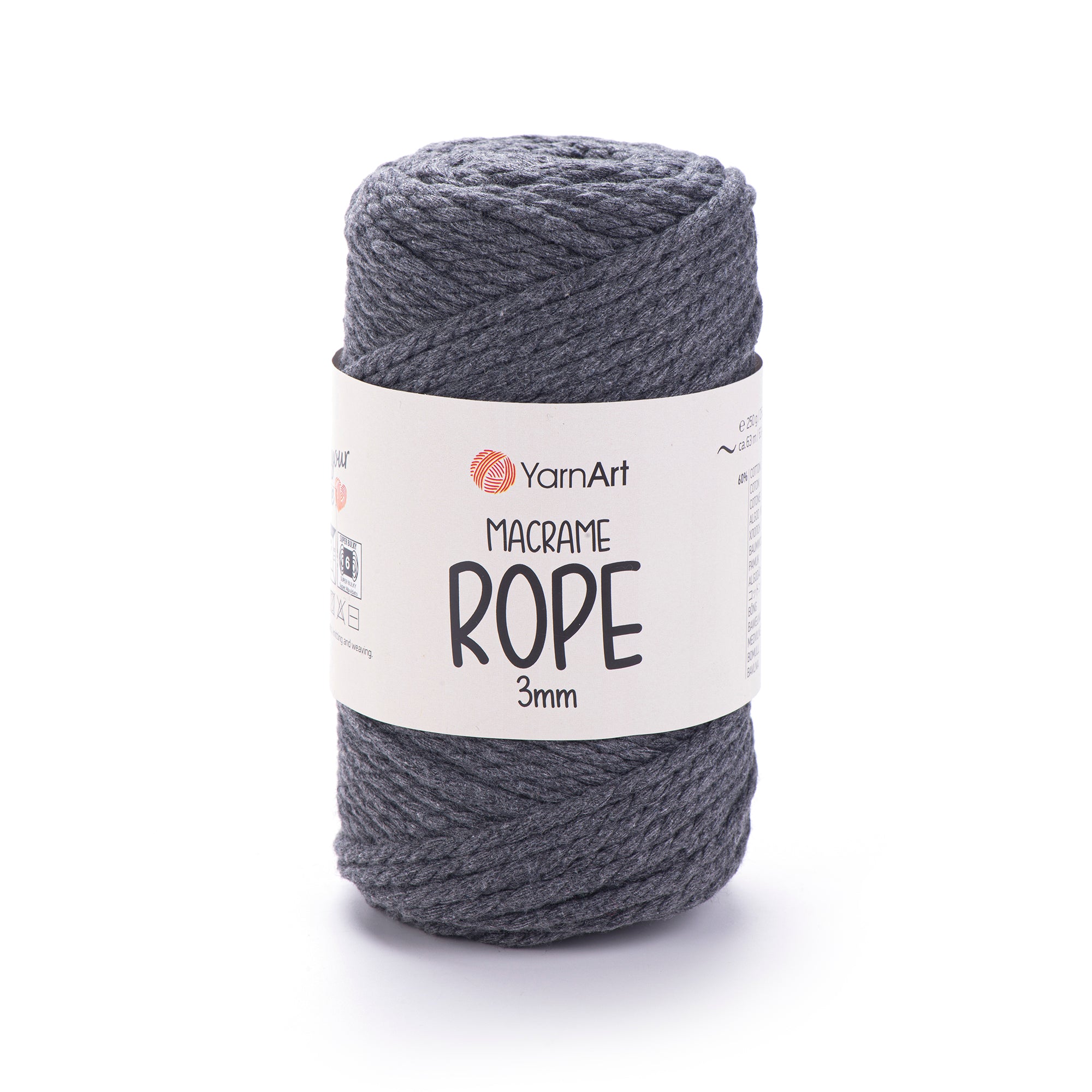 Yarn Art Macrame Rope 3 mm