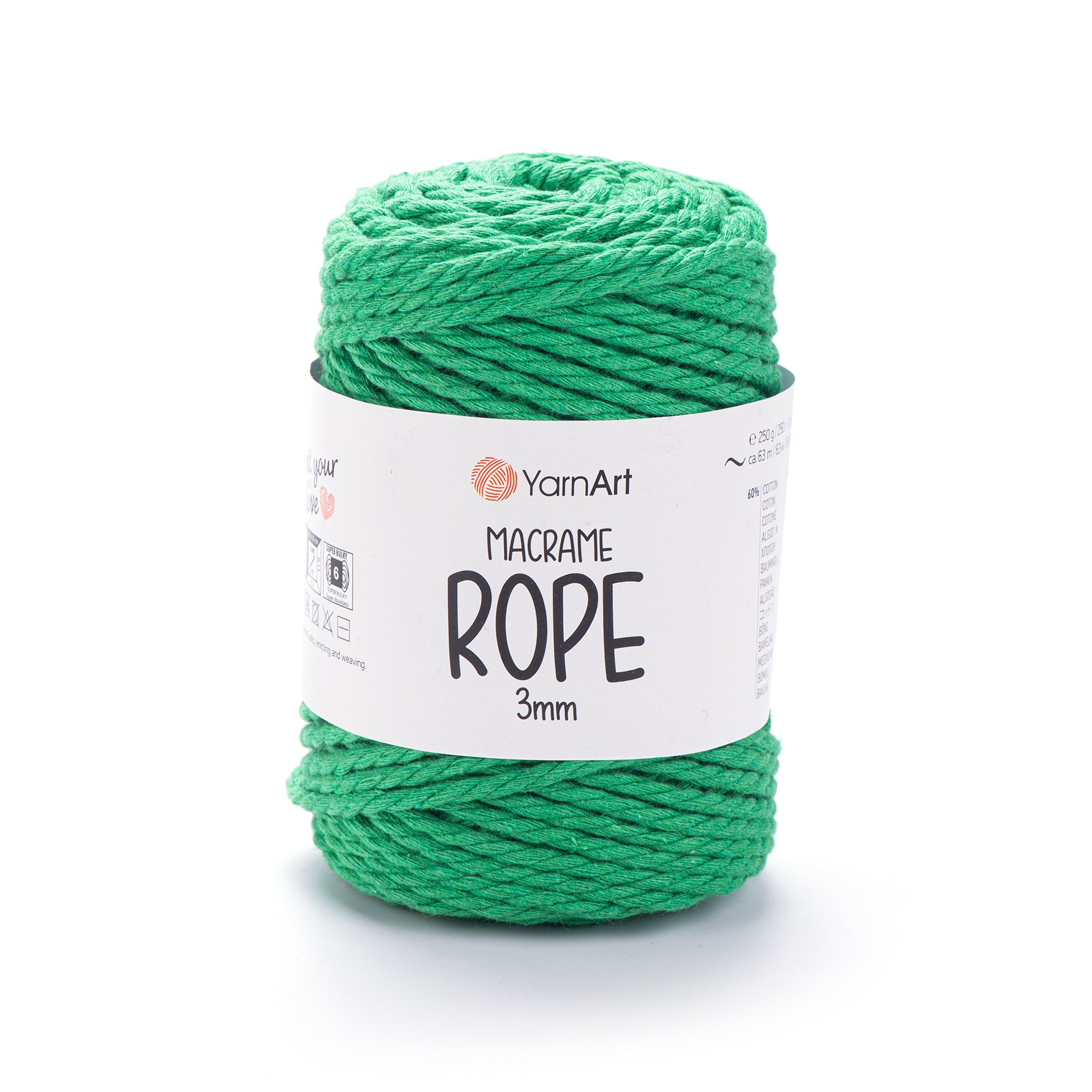 Yarn Art Macrame Rope 3 mm