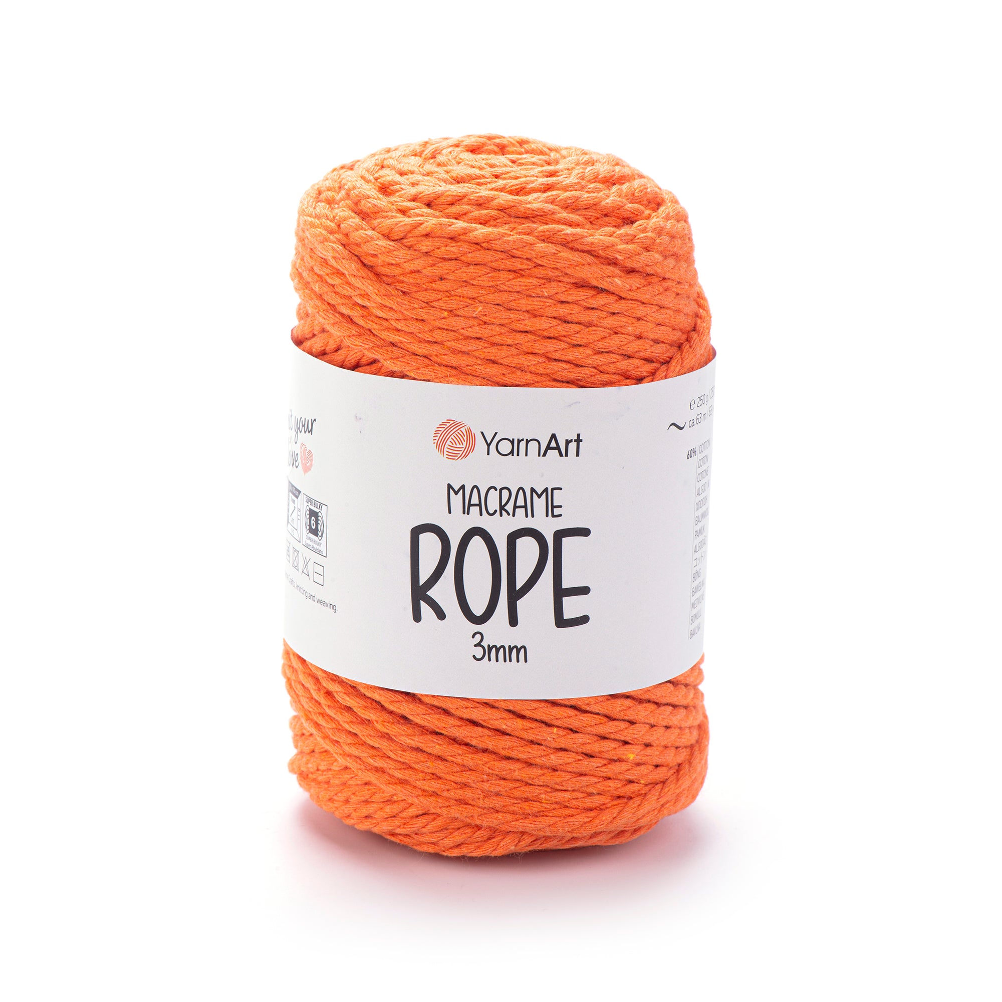 Yarn Art Macrame Rope 3 mm