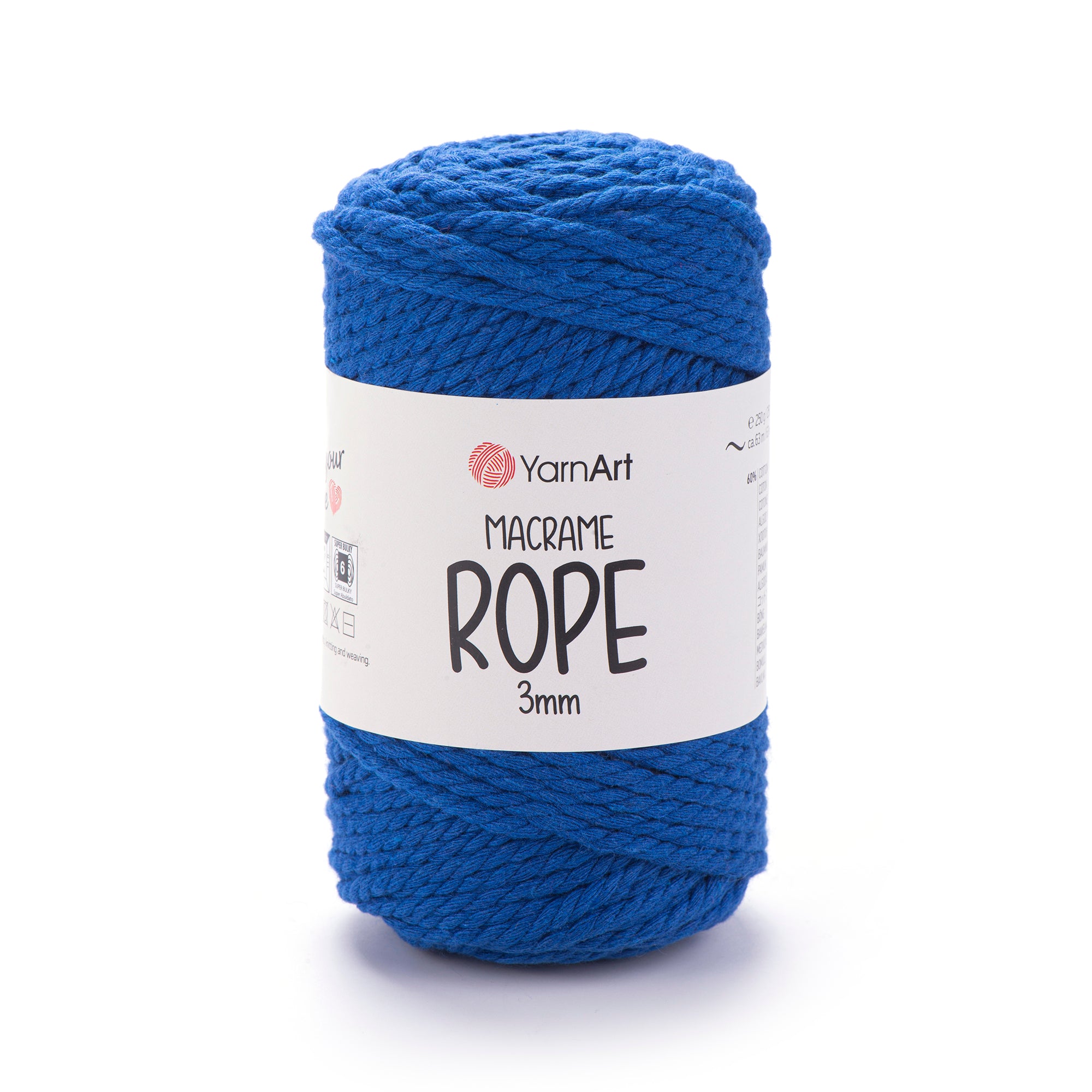Yarn Art Macrame Rope 3 mm
