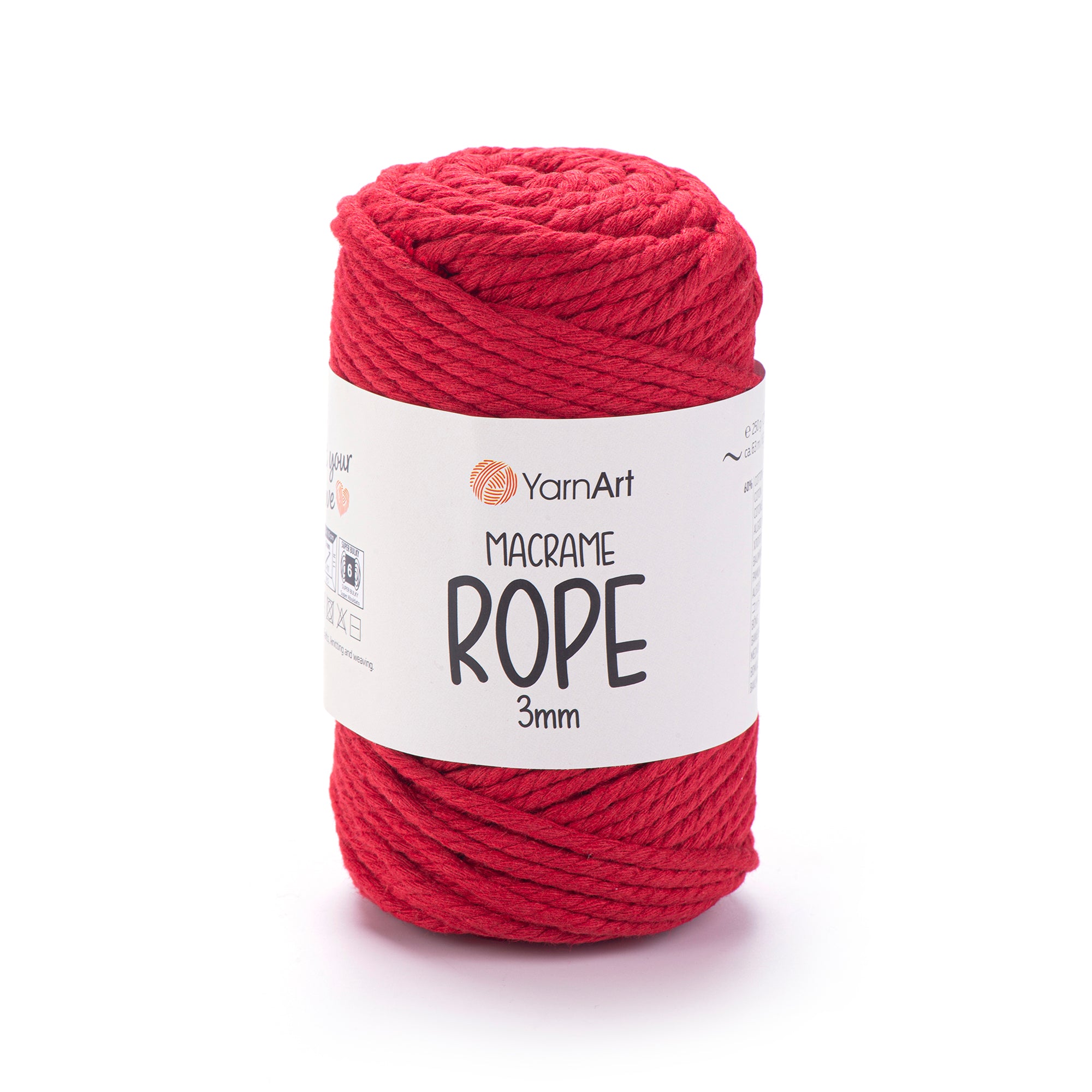 Yarn Art Macrame Rope 3 mm