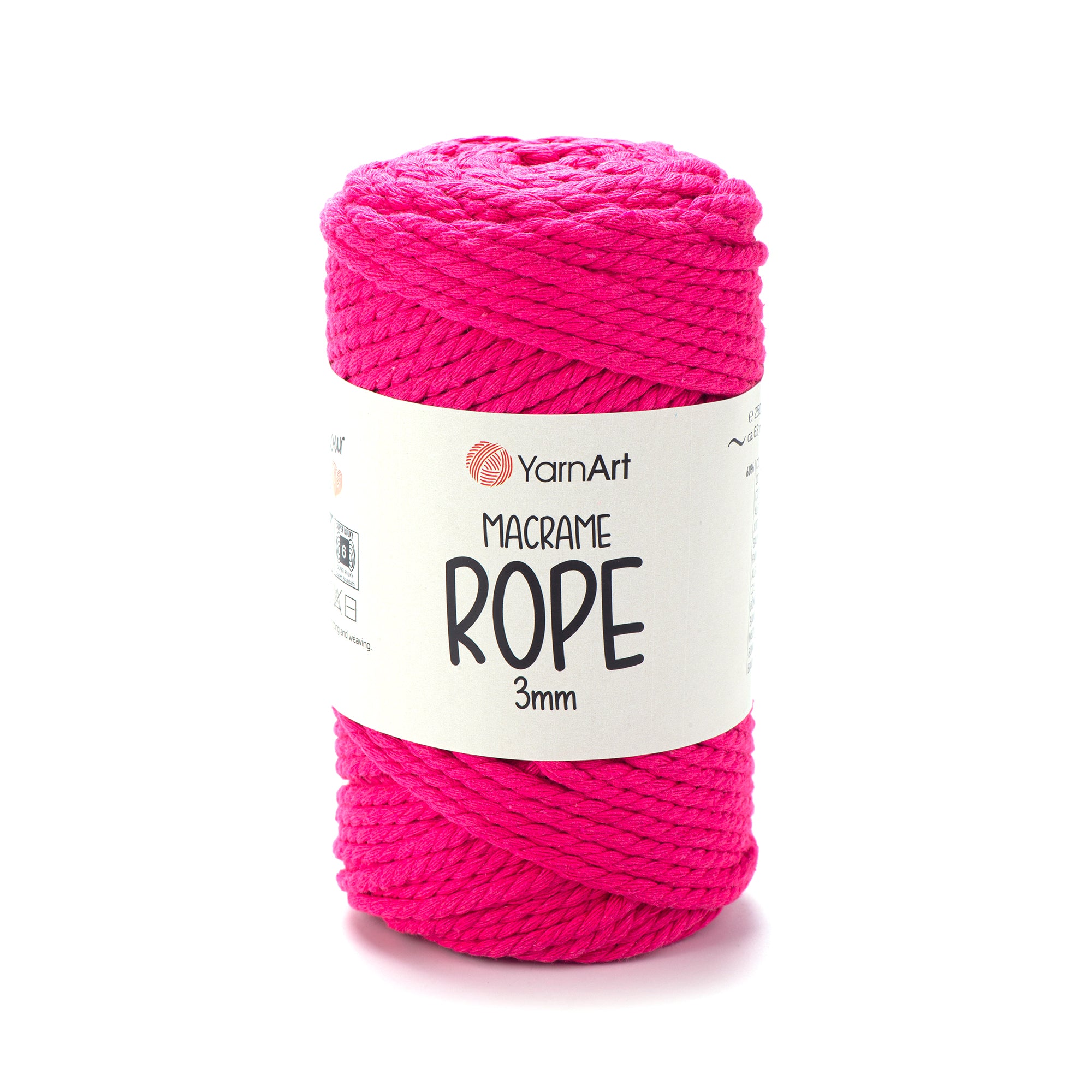 Yarn Art Macrame Rope 3 mm