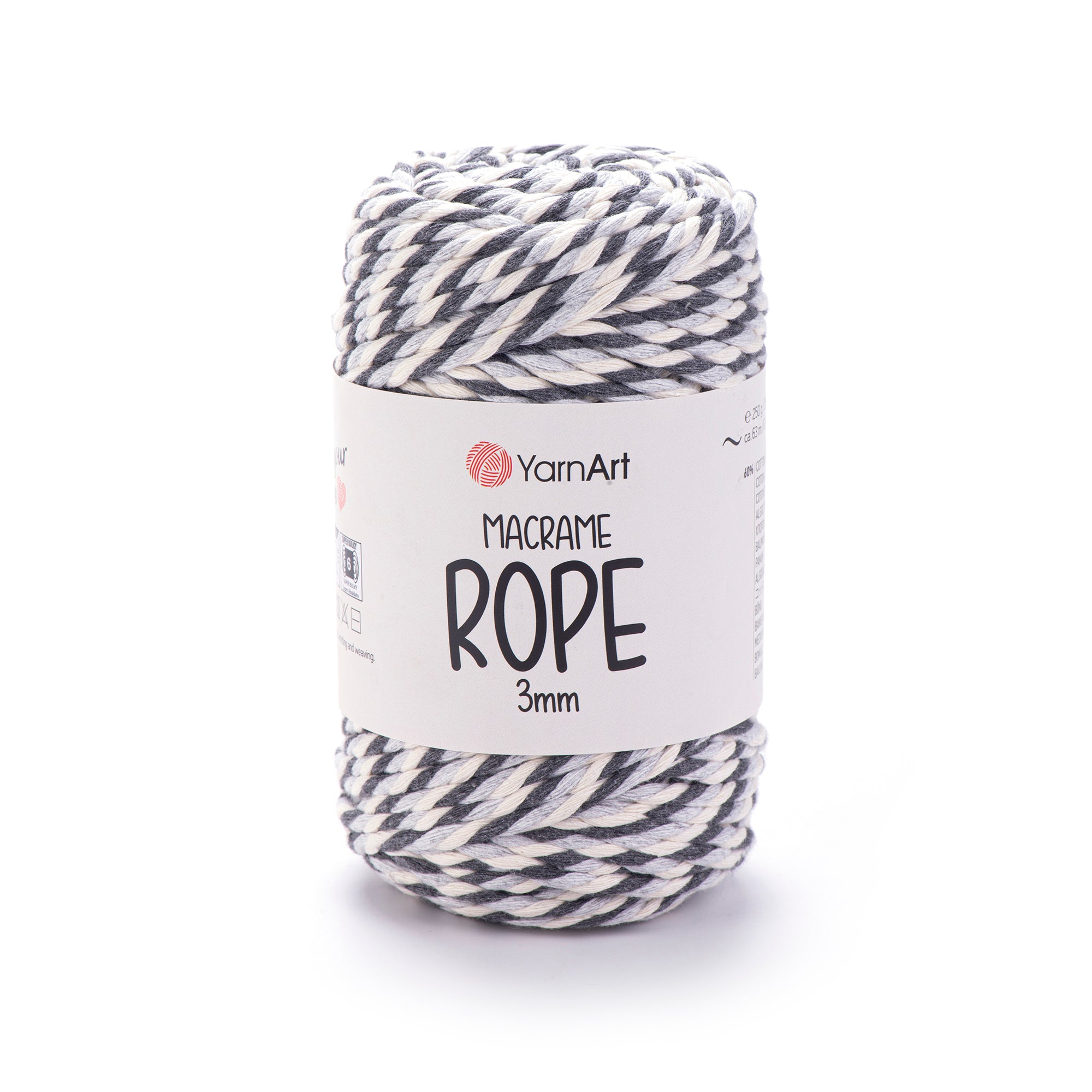 Yarn Art Macrame Rope 3 mm