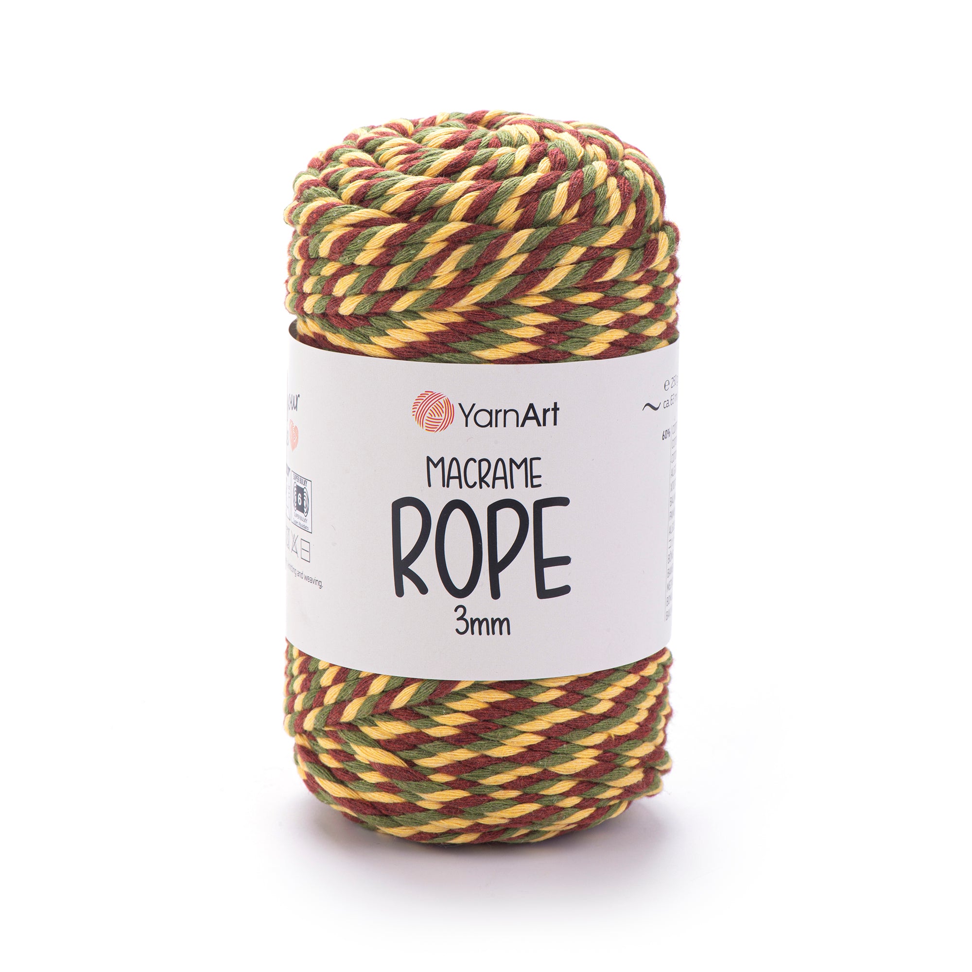 Yarn Art Macrame Rope 3 mm